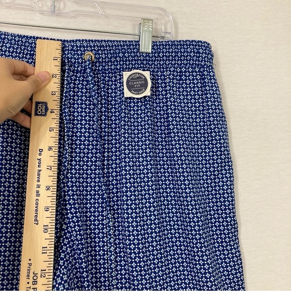 New Charter Club Blue Straight Leg Ultra Soft Comfy Pull-on Pants 1X - Picture 5 of 8